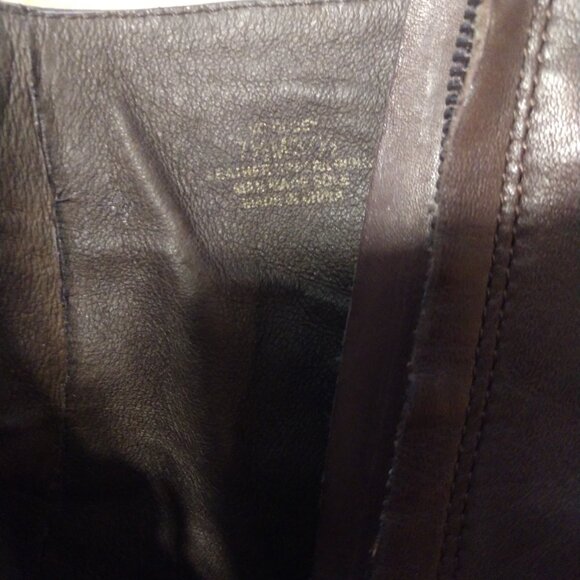 Vince Camuto “Cloey” brown leather ankle boots 7.5 - Picture 12 of 12